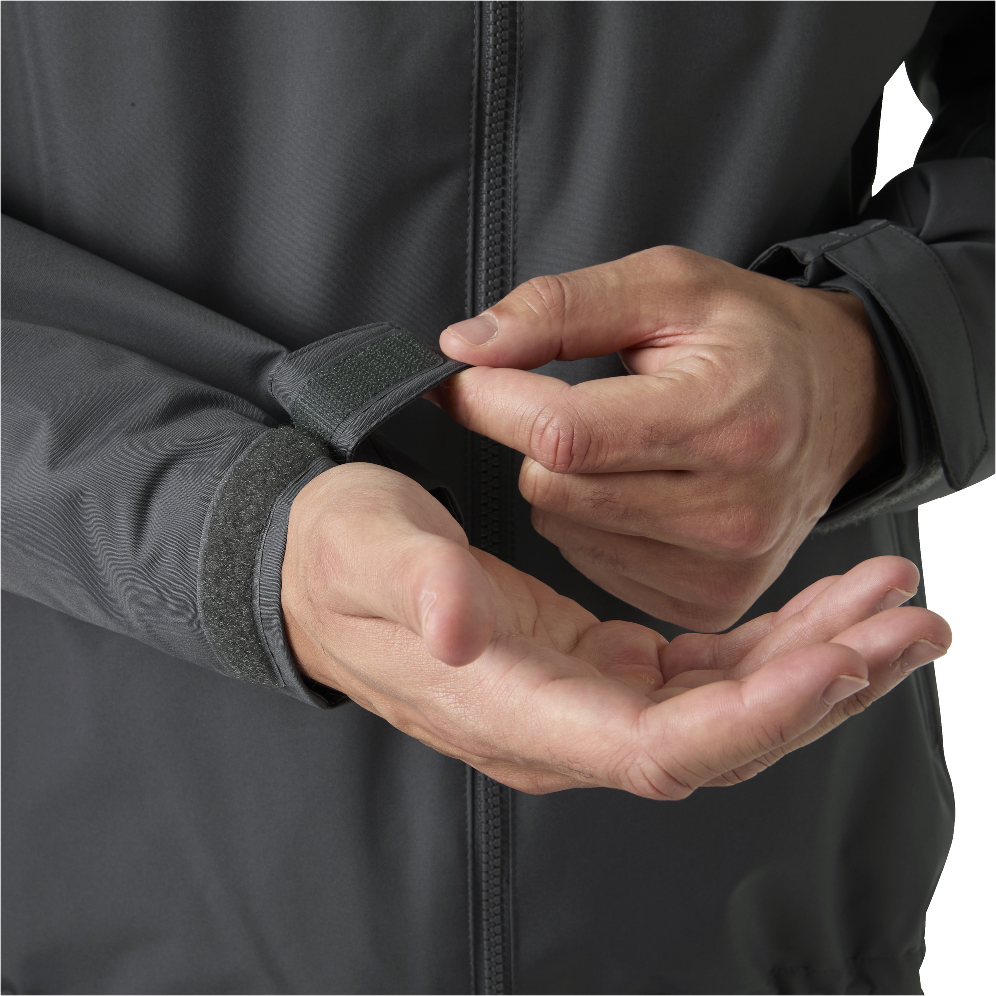 2026 Helly Hansen Mens Crew Hooded Midlayer Jacket 2 34442 - Thunder Grey
